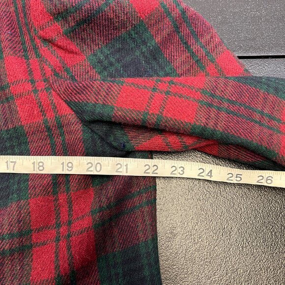 VTG Cross Country Fashions women’s Plaid Blazer Jacket Size 12 Wool Academia - Picture 6 of 8